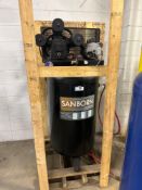 Sanborn Vertical Compressor 80Gal. 240V, 5HP