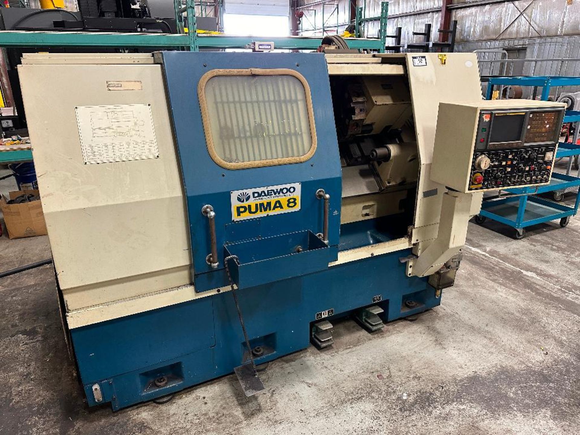 Daewoo Puma 8 CNC Turning Center SN: 370572 - Image 2 of 13