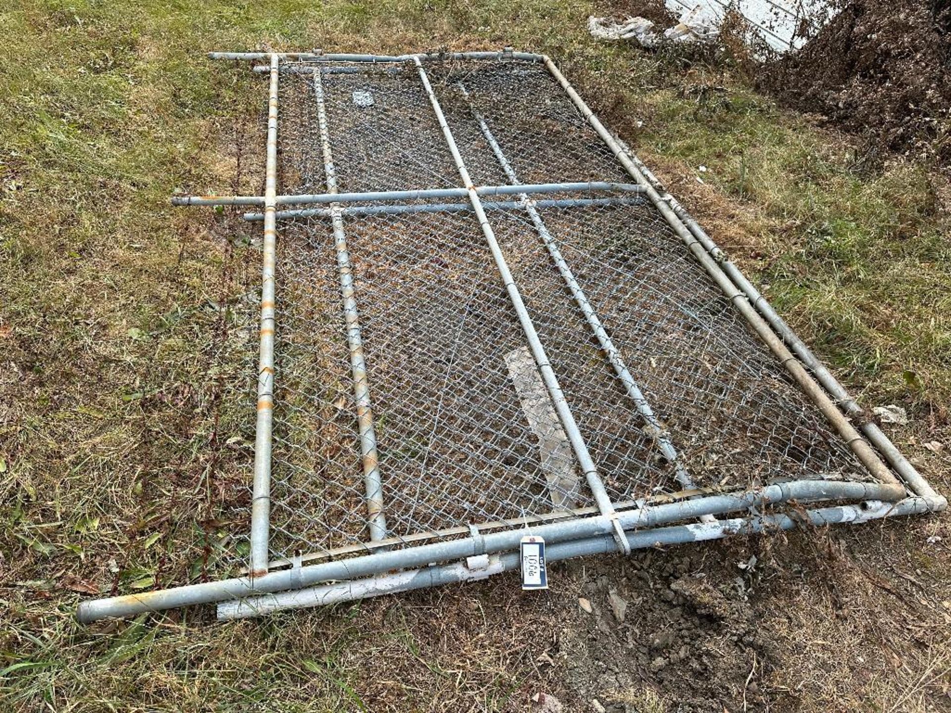 Lot of (2) 140" X 84" Chainlink Gates