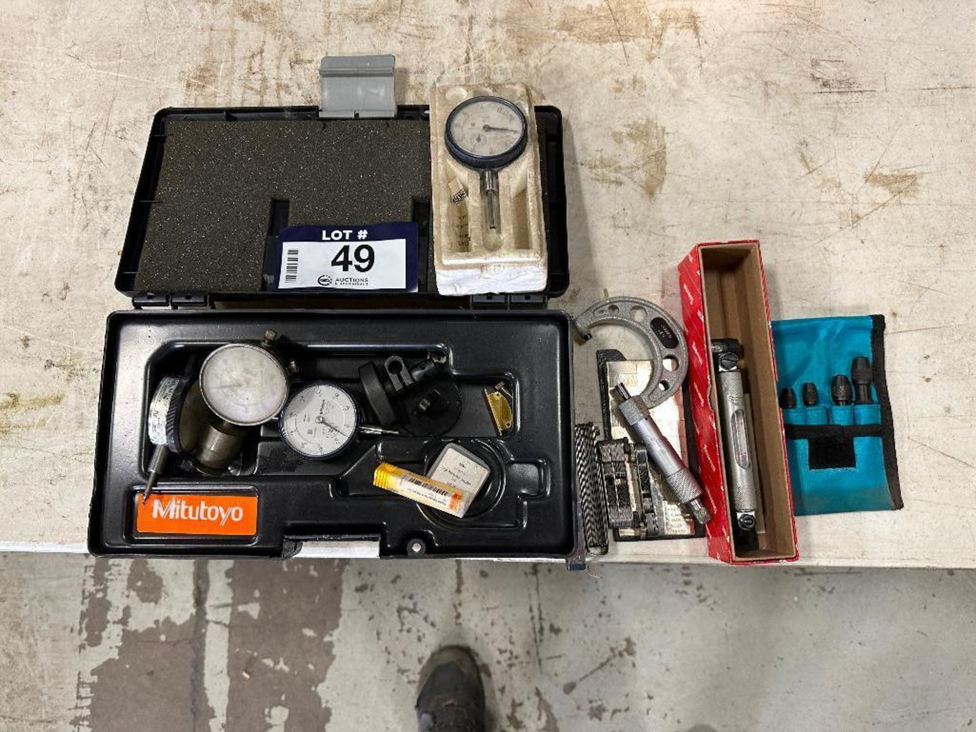 Lot of Asst. Gages, Dial Indicators, Shims, Pin Vise Set, etc. - Image 2 of 6