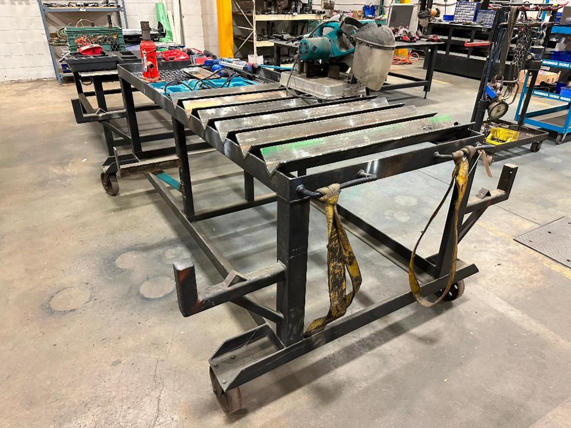64" X 95" X 42" Steel Material Cart - Image 6 of 6