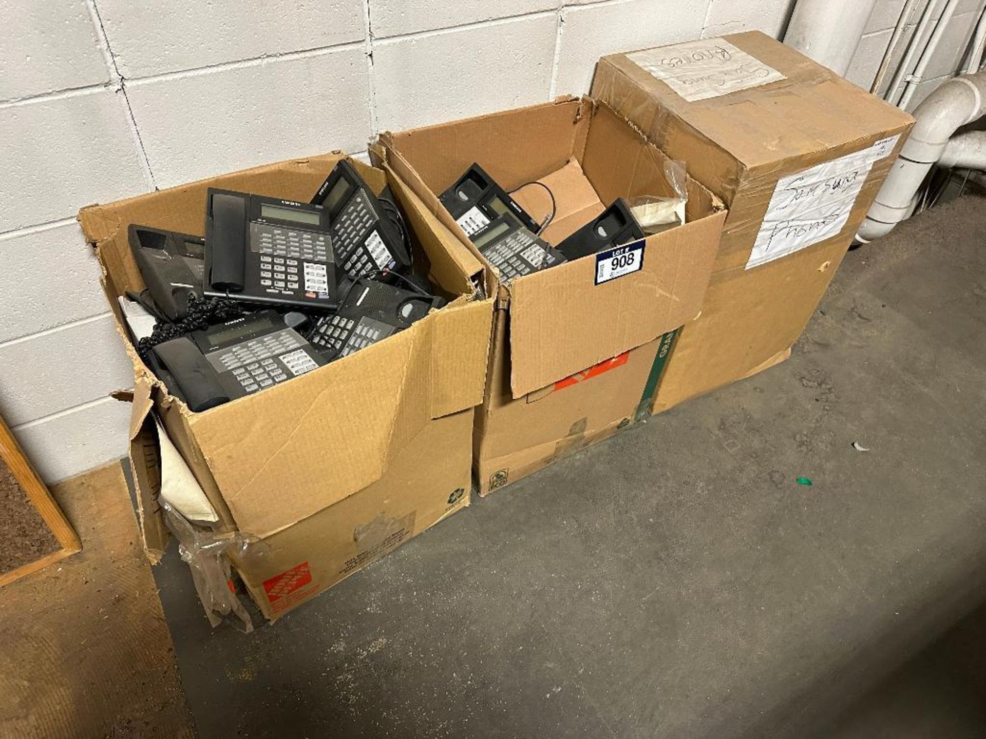Lot of (3) Boxes of Asst. Landline Phones