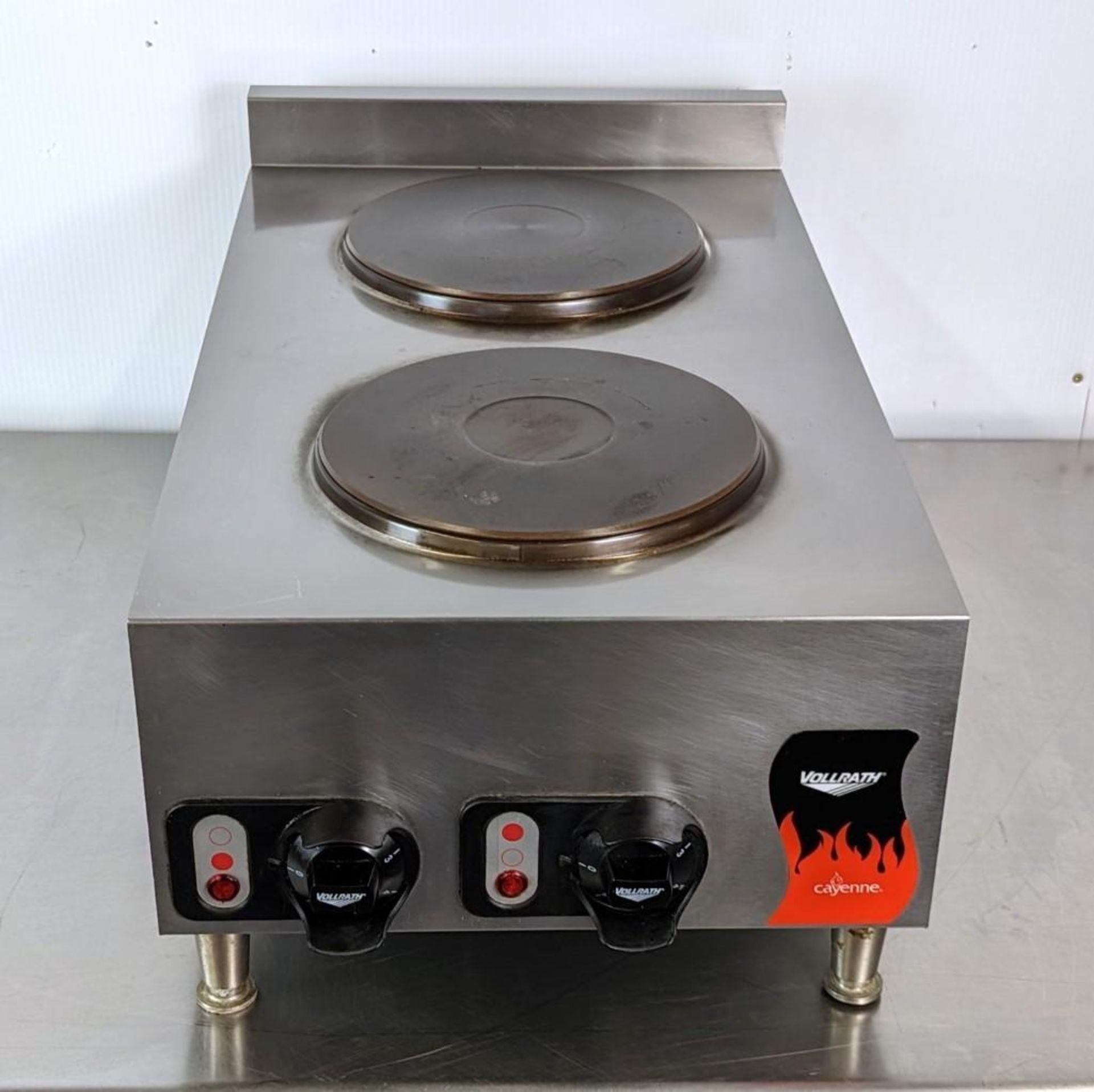 VOLLRATH STA8002 TWO BURNER ELECTRIC HOT PLATE - Image 2 of 7