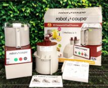 NEW ROBOT COUPE R2N COMBINATION CONTINUOUS FEED FOOD PROCESSOR