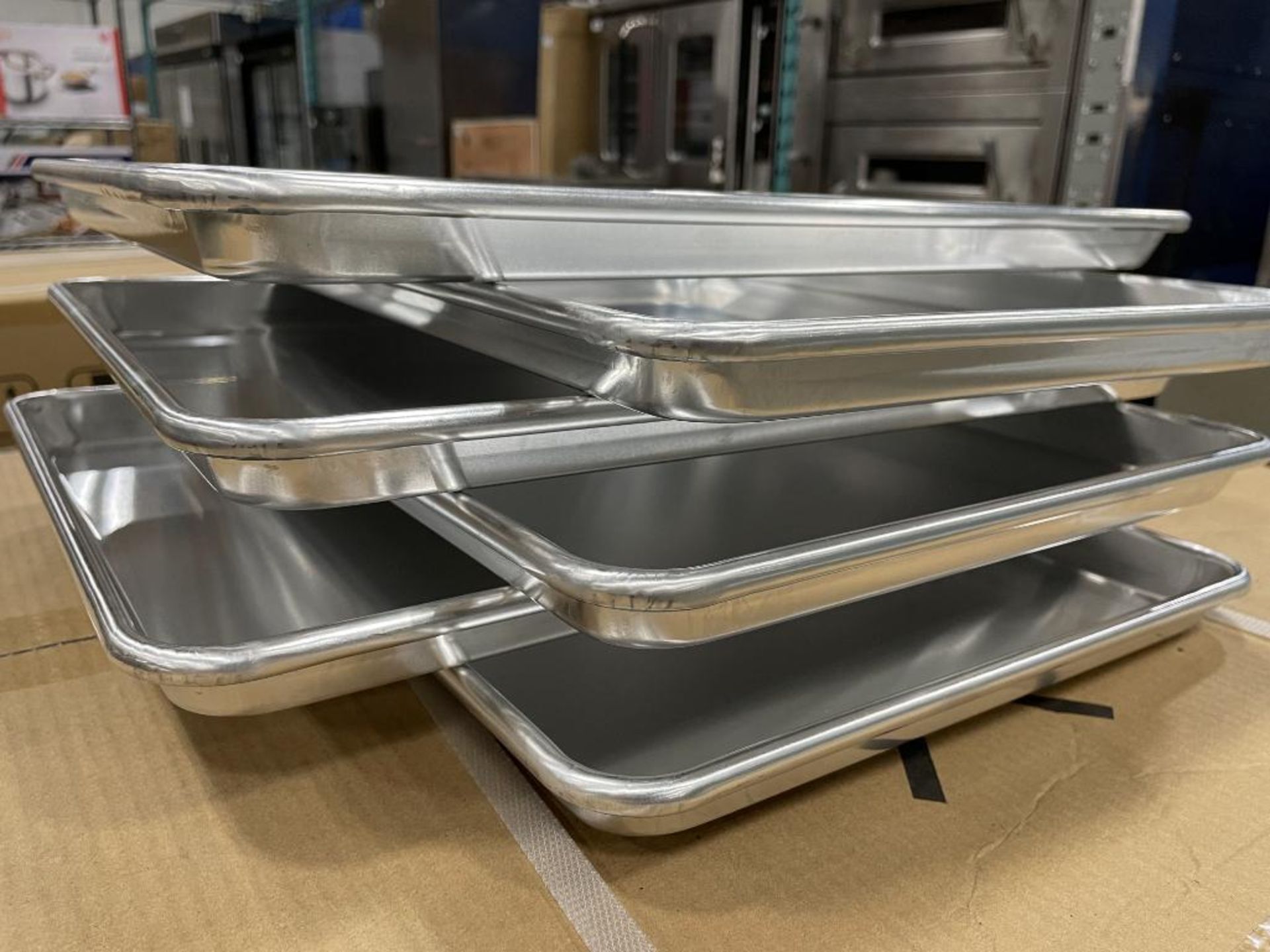 LOT OF (6) HALF SIZE BUN PANS, UPDATE ABNP-50 - NEW - Image 5 of 6