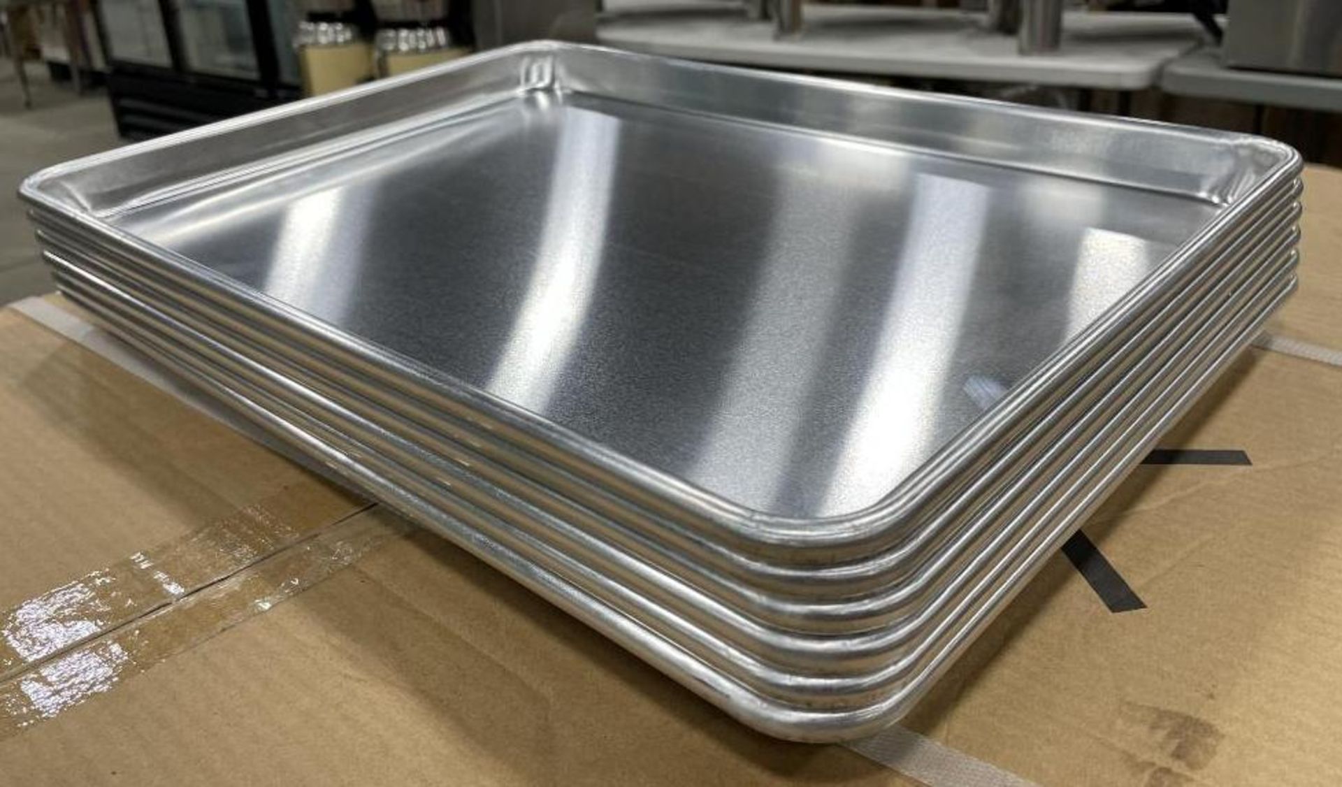 LOT OF (6) HALF SIZE BUN PANS, UPDATE ABNP-50 - NEW - Image 6 of 6