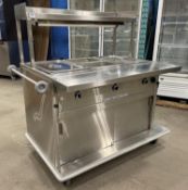 QUEST RET-3 MOBILE ELECTRIC HOT FOOD TABLE