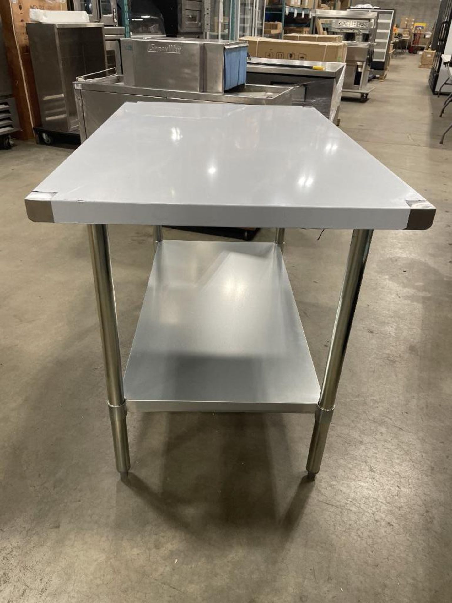 NEW 30" X 48" STAINLESS STEEL WORK TABLE, OMCAN 22073 - Image 3 of 4