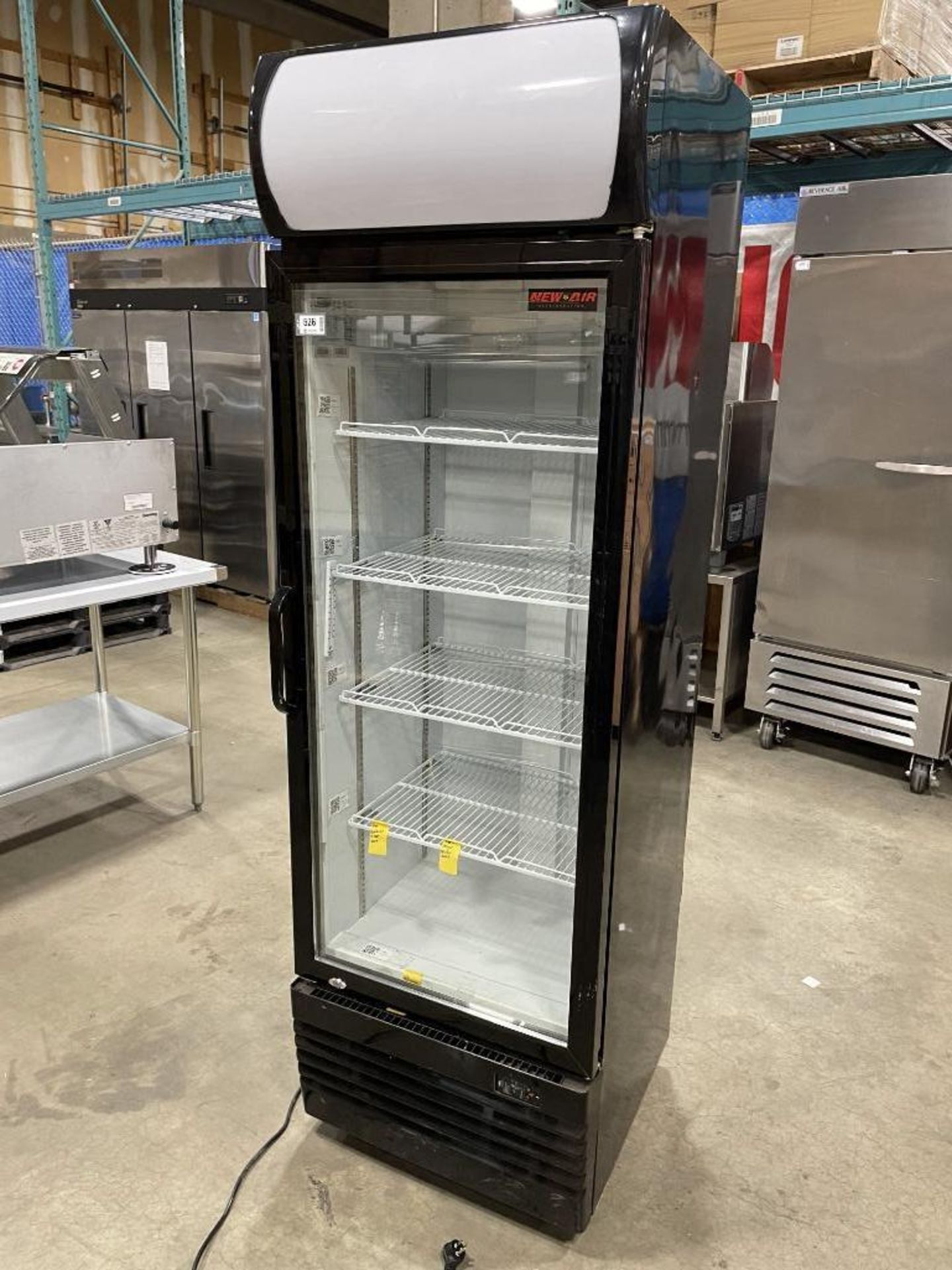 NEW-AIR NGR-036-H SINGLE GLASS DOOR DISPLAY COOLER - Image 10 of 12