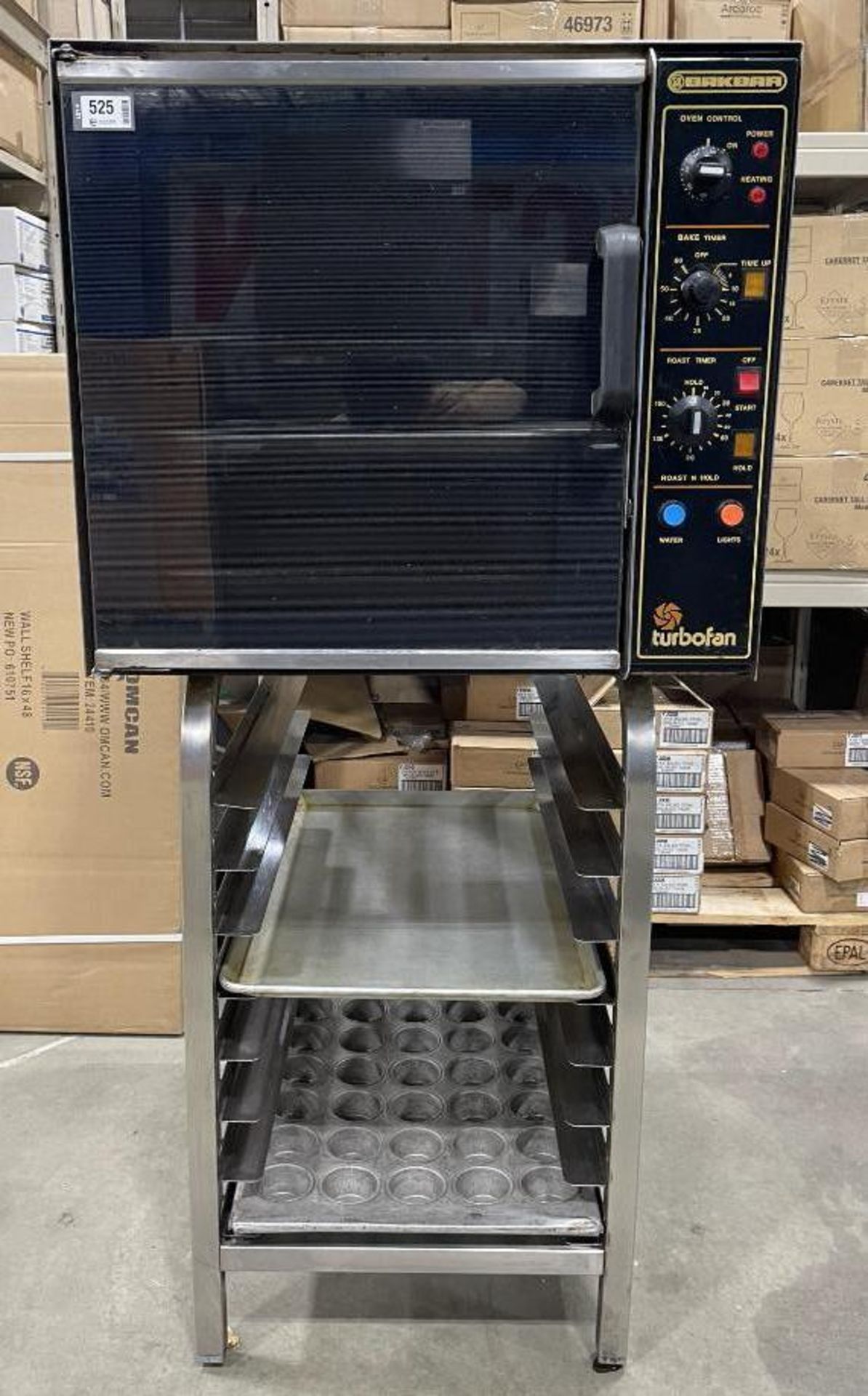 TURBOFAN E32 FULL SIZE ELECTRIC CONVECTION OVEN - Image 3 of 13