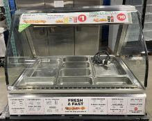 HENNY PENNY HMT-3 COUNTERTOP HEATED DISPLAY CASE