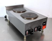 VOLLRATH STA8002 TWO BURNER ELECTRIC HOT PLATE