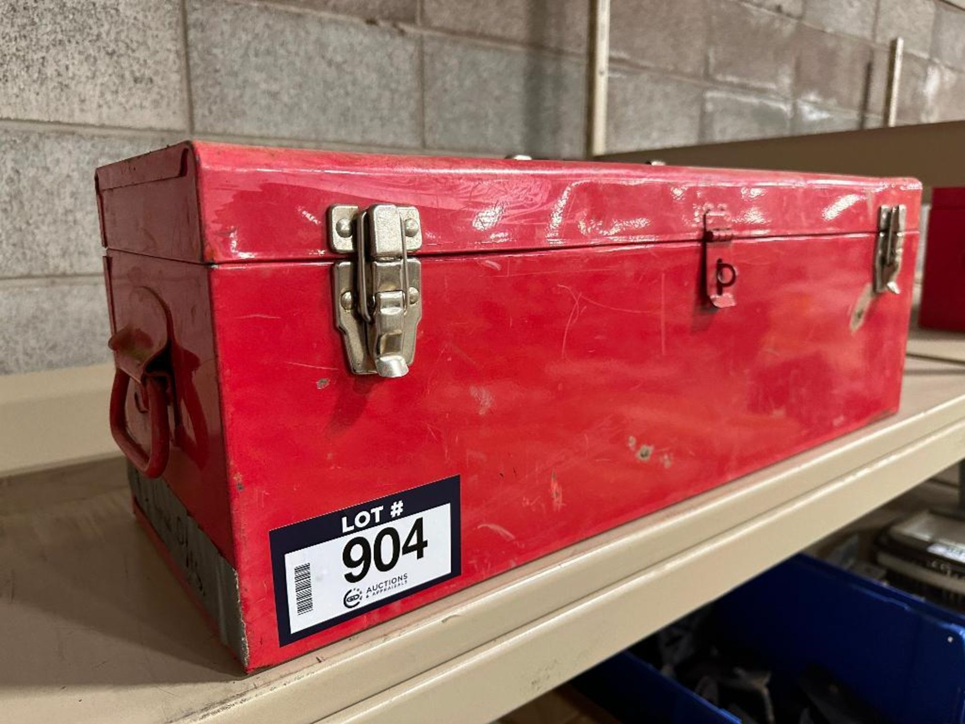 Red Tool Box - Image 2 of 2