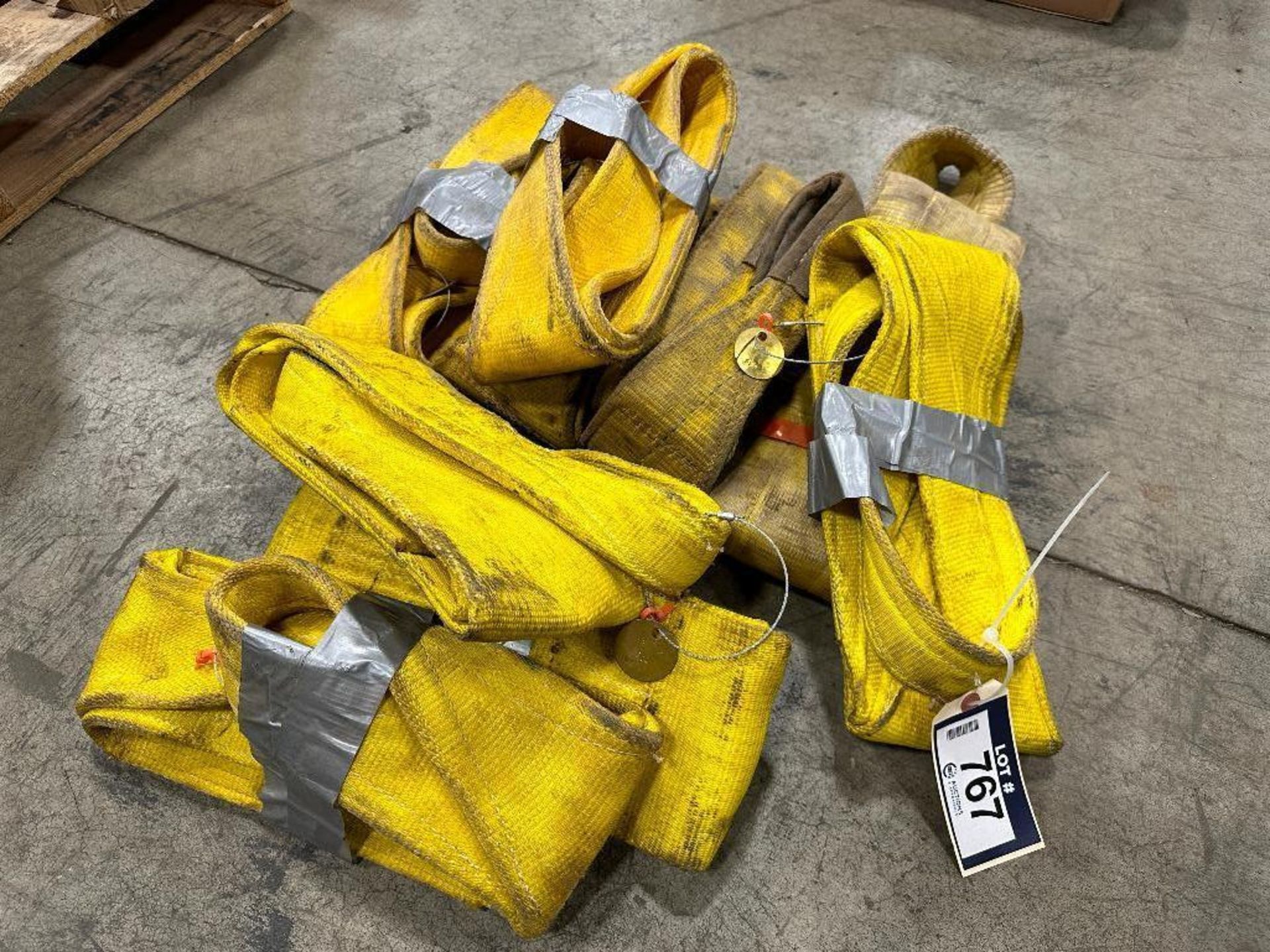 Lot of (9) Asst. Straps