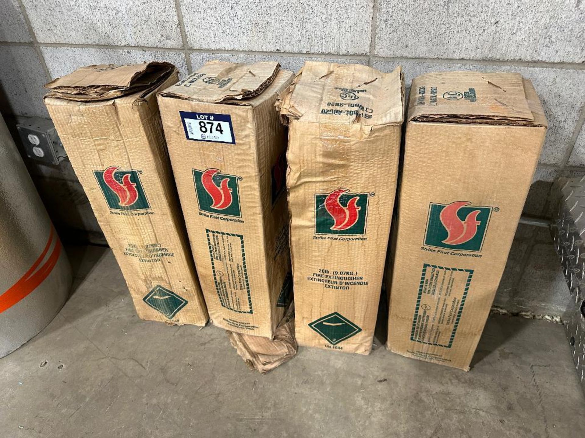 Lot of (4) Asst. Fire Extinguishers