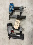 Lot of (2) Asst. Pneumatic Staplers