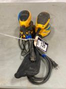 Lot of (2) Asst. DeWalt Palm Sanders