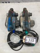 Lot of (2) Bosch PL1632 Planers
