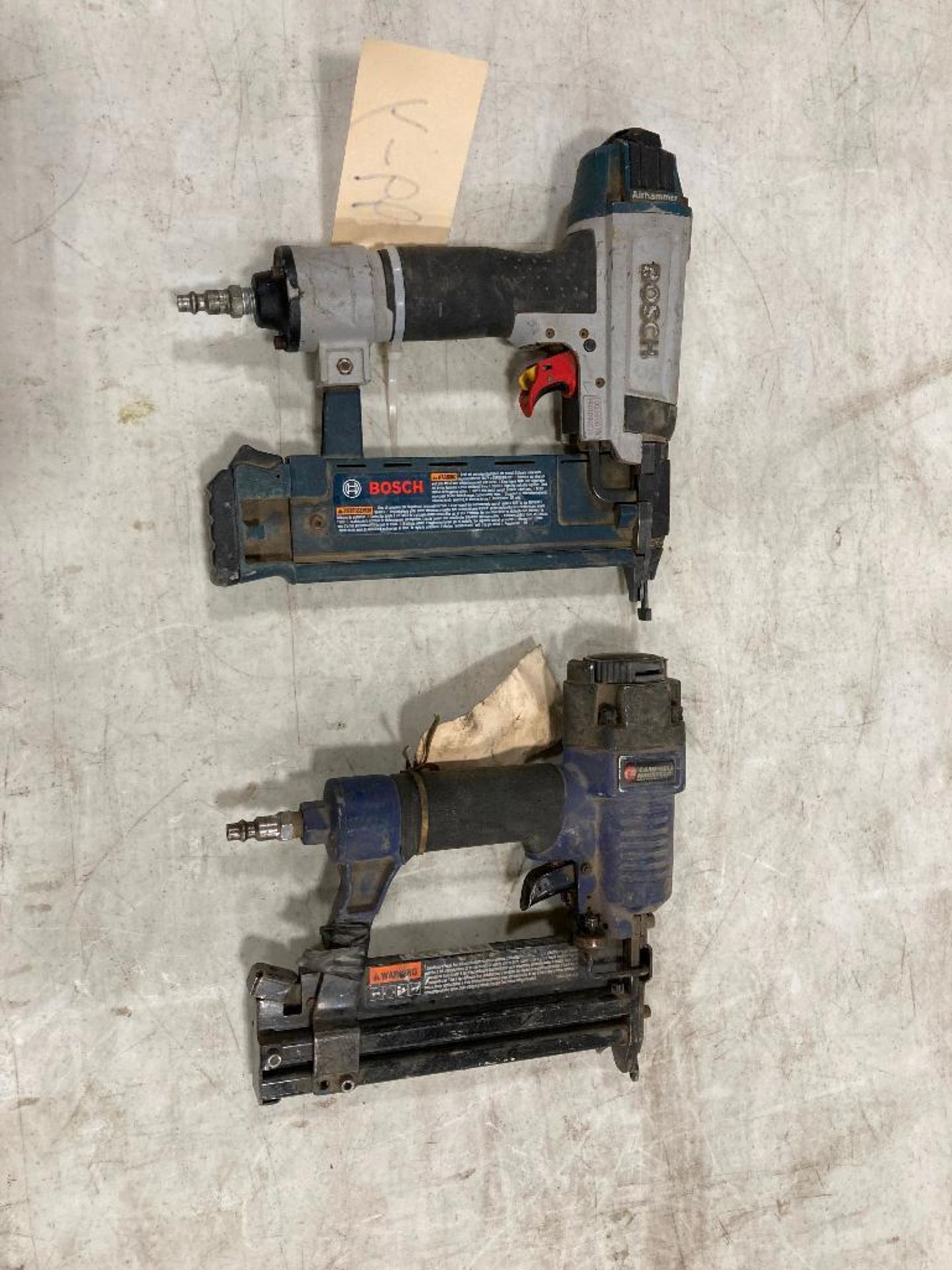 Lot of (2) Asst. Pneumatic Staplers - Image 3 of 9
