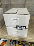 Lot of (2) Asst. Boxes of 35X50 Black Garbage Bags