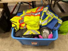 Lot of Asst. High-Vis Clothing and Asst. Respirators