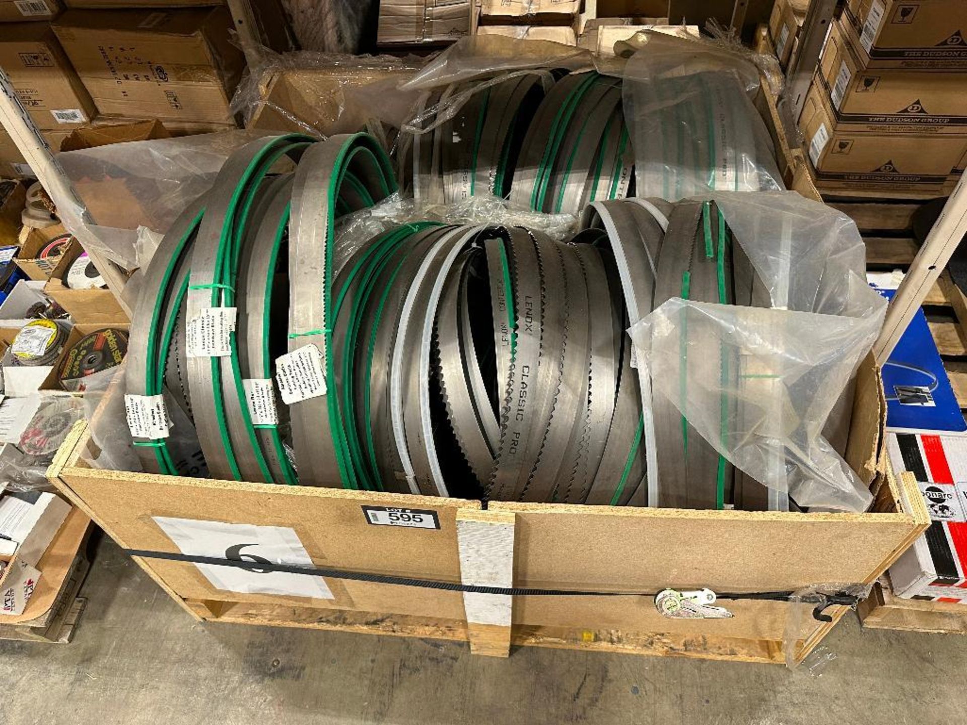 Crate of Asst. Band Saw Blades