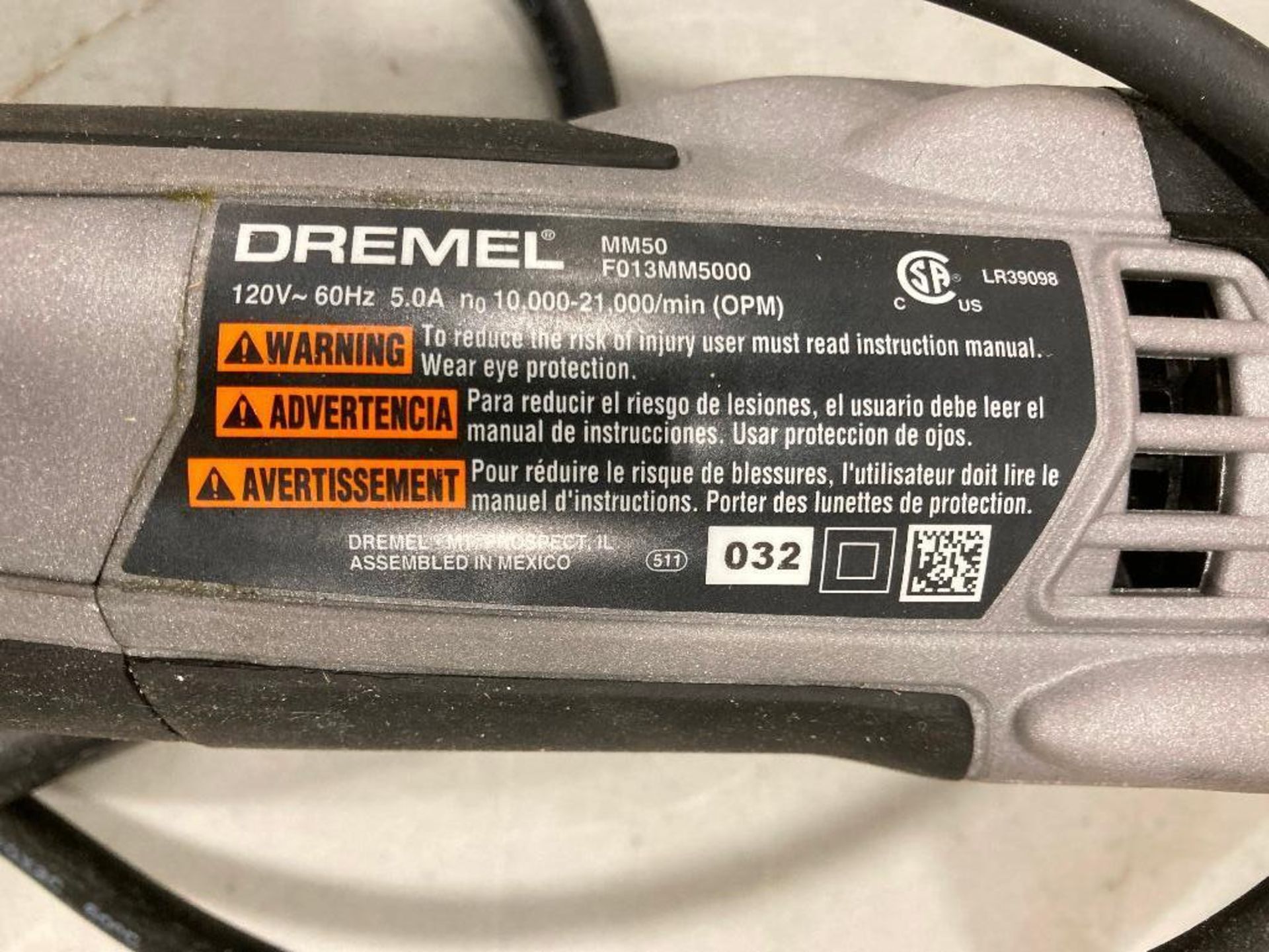 Lot of (2) Dremel Oscillating Tools - Image 5 of 7