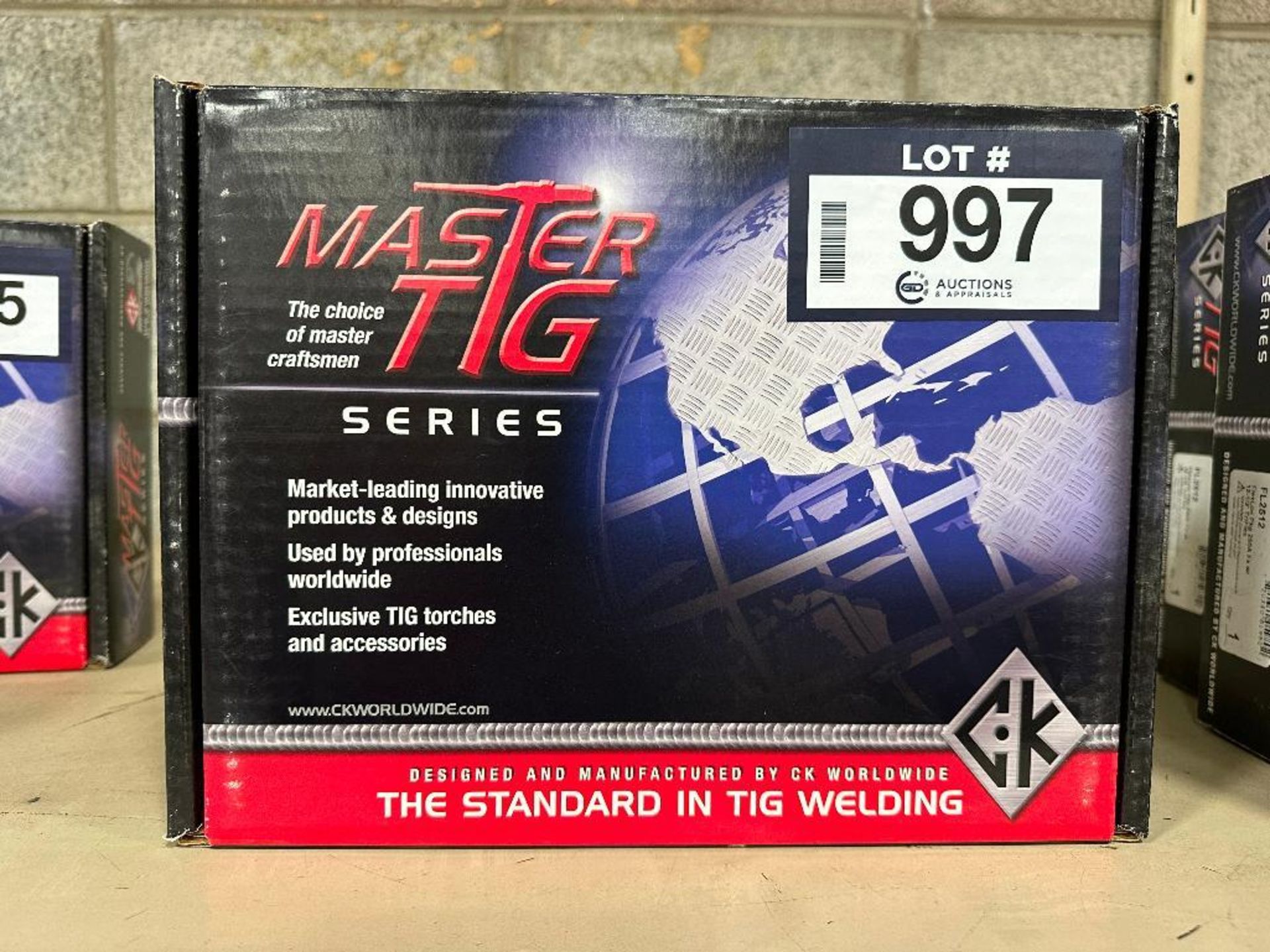 Master TIG Series FL2512 TIG Torch