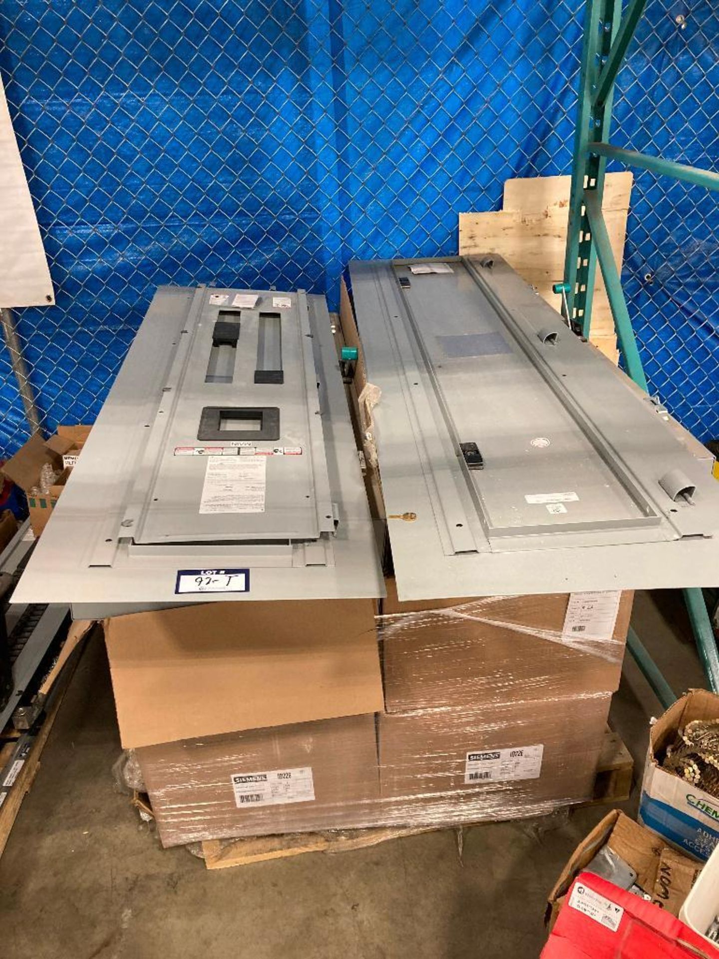 Pallet of Asst. Siemens Industrial Duty Switch Panels