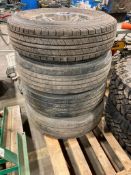 Lot of (4) Asst. ST235/80R16 Tires and Rims