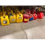 Lot of (15) Asst. Fuel Containers