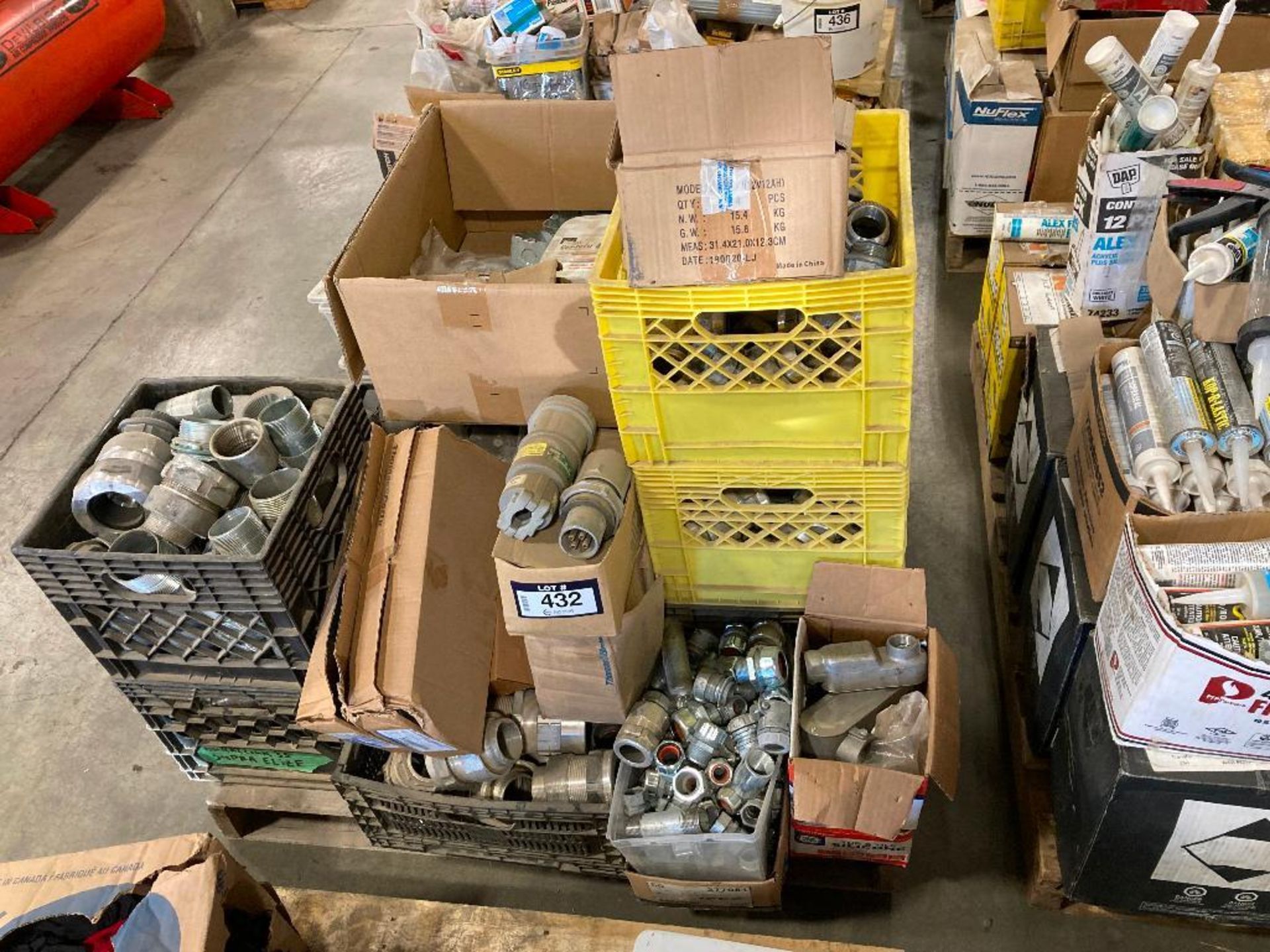 Pallet of Asst. Terminal Connectors, Breakers, Batteries, etc. - Image 2 of 4