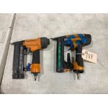 Lot of (2) Asst. Bostitch Pneumatic Brad Nailer