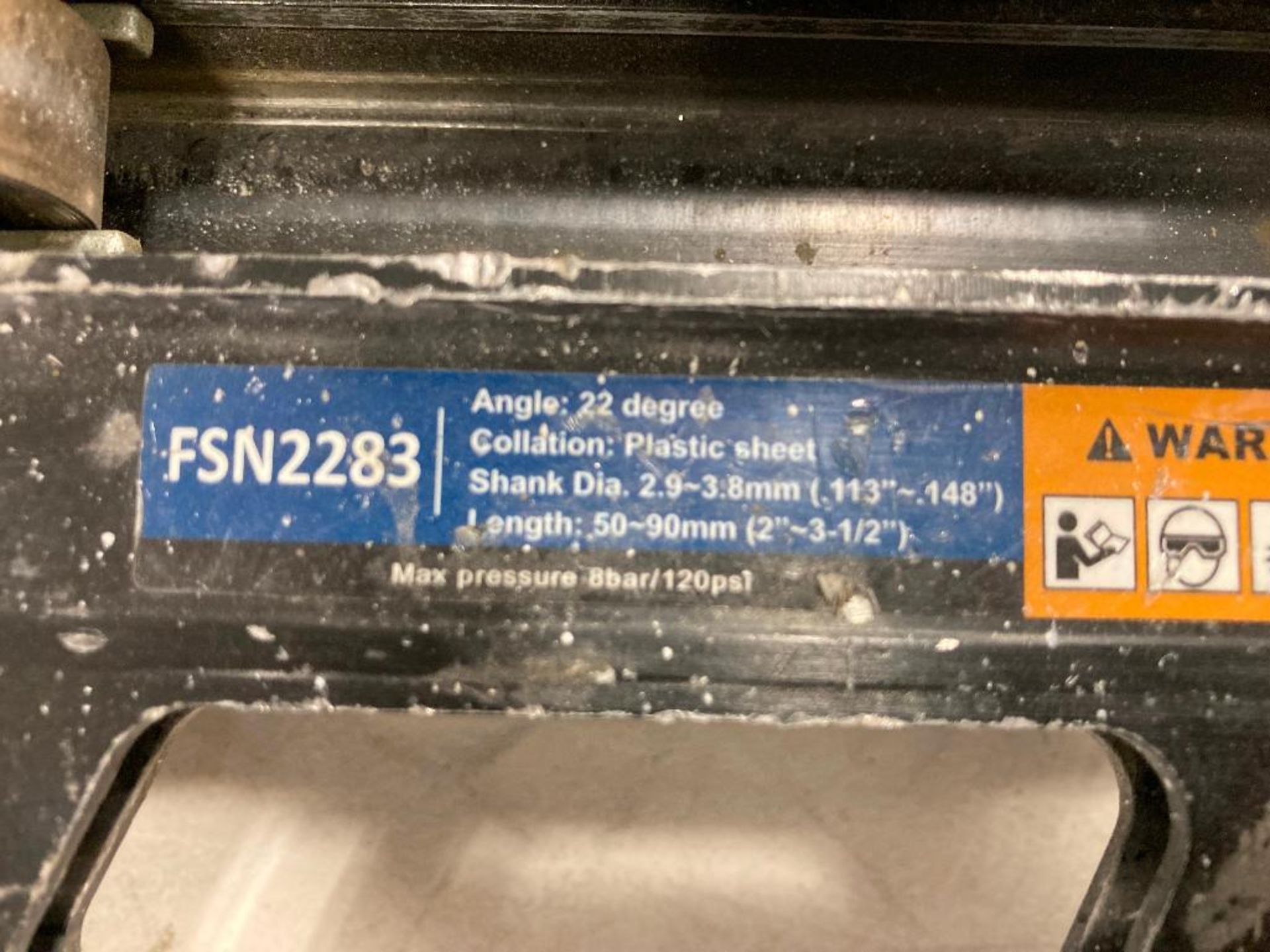 Lot of (2) Everwin Pneumatic FSN2283 Nailers - Image 6 of 7