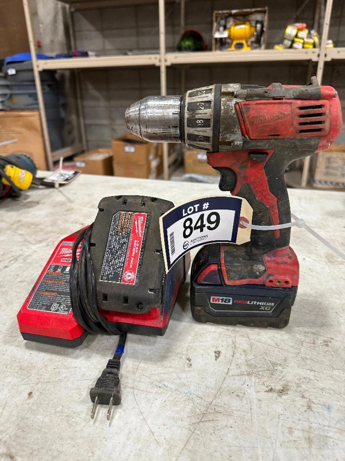 Milwaukee Cordless Drill w/ Charger and Battery - Image 3 of 5