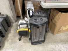 Lot of (5) Asst. Space Heaters