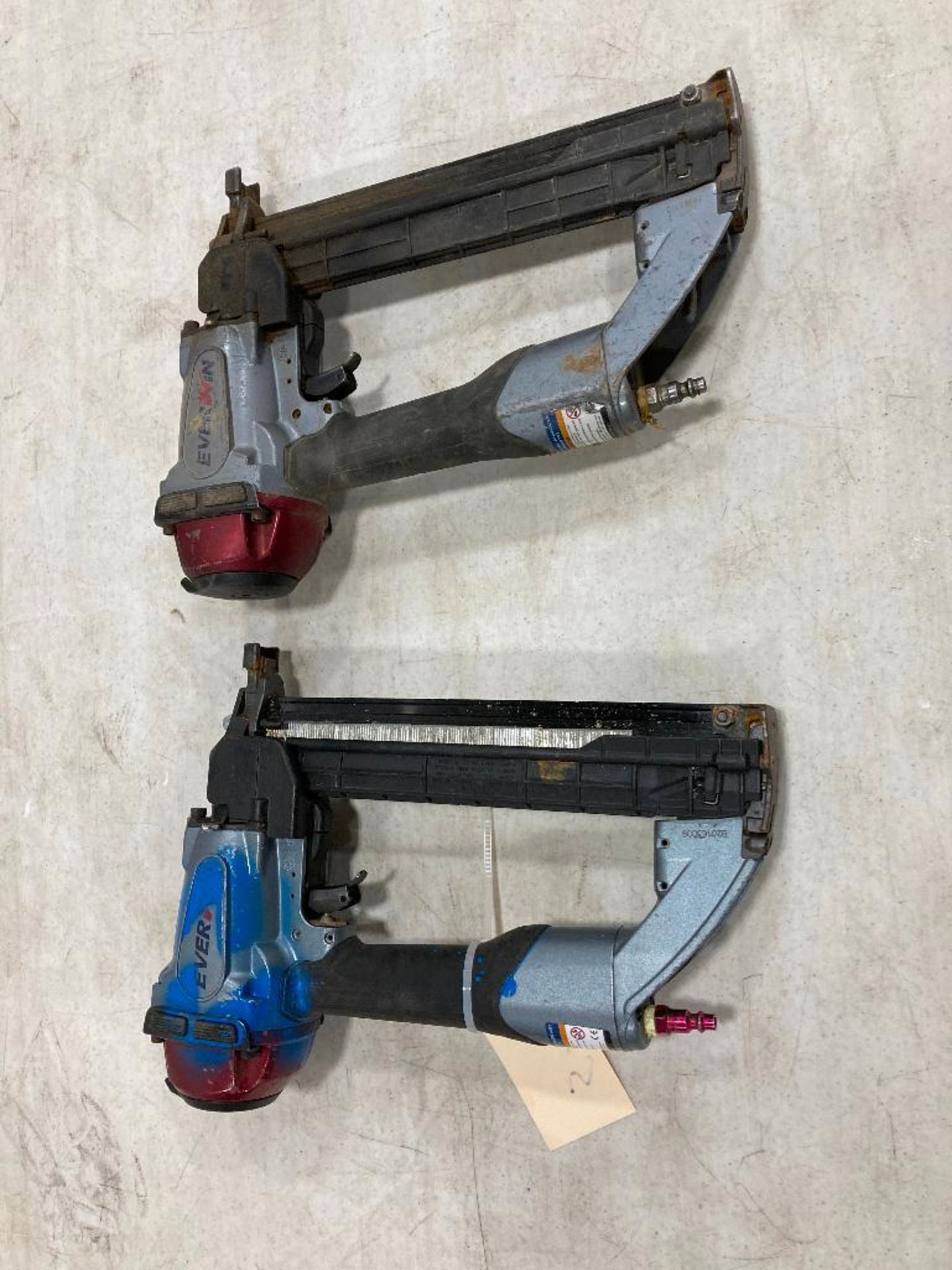 Lot of (2) Everwin SN50S4 Pneumatic Staplers - Image 3 of 6