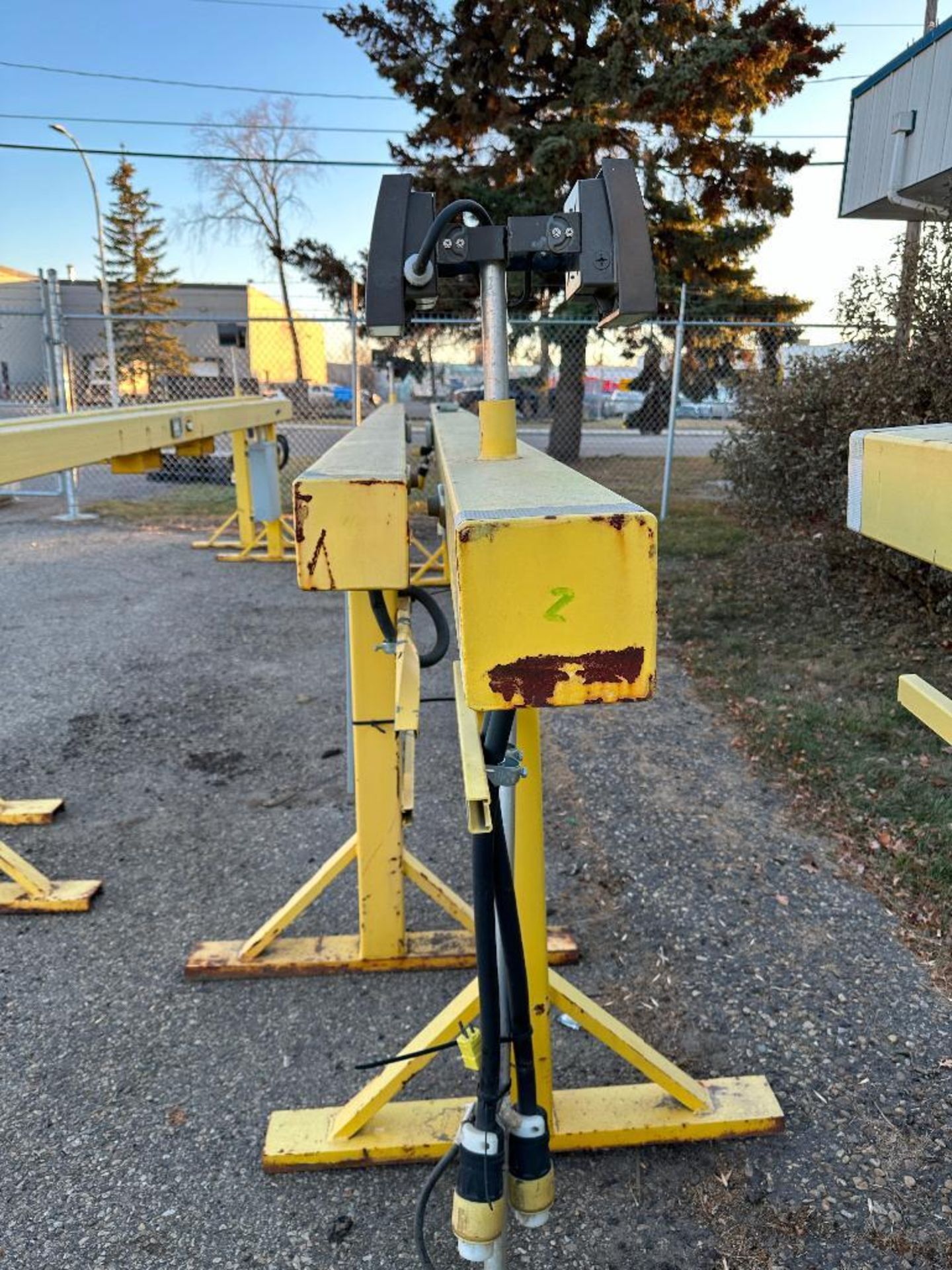 Lot of (2) Asst. Parking Barriers w/ Asst. Electrical - Image 3 of 8