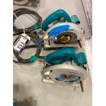 Lot of (2) Makita 5007FA Circular Saws