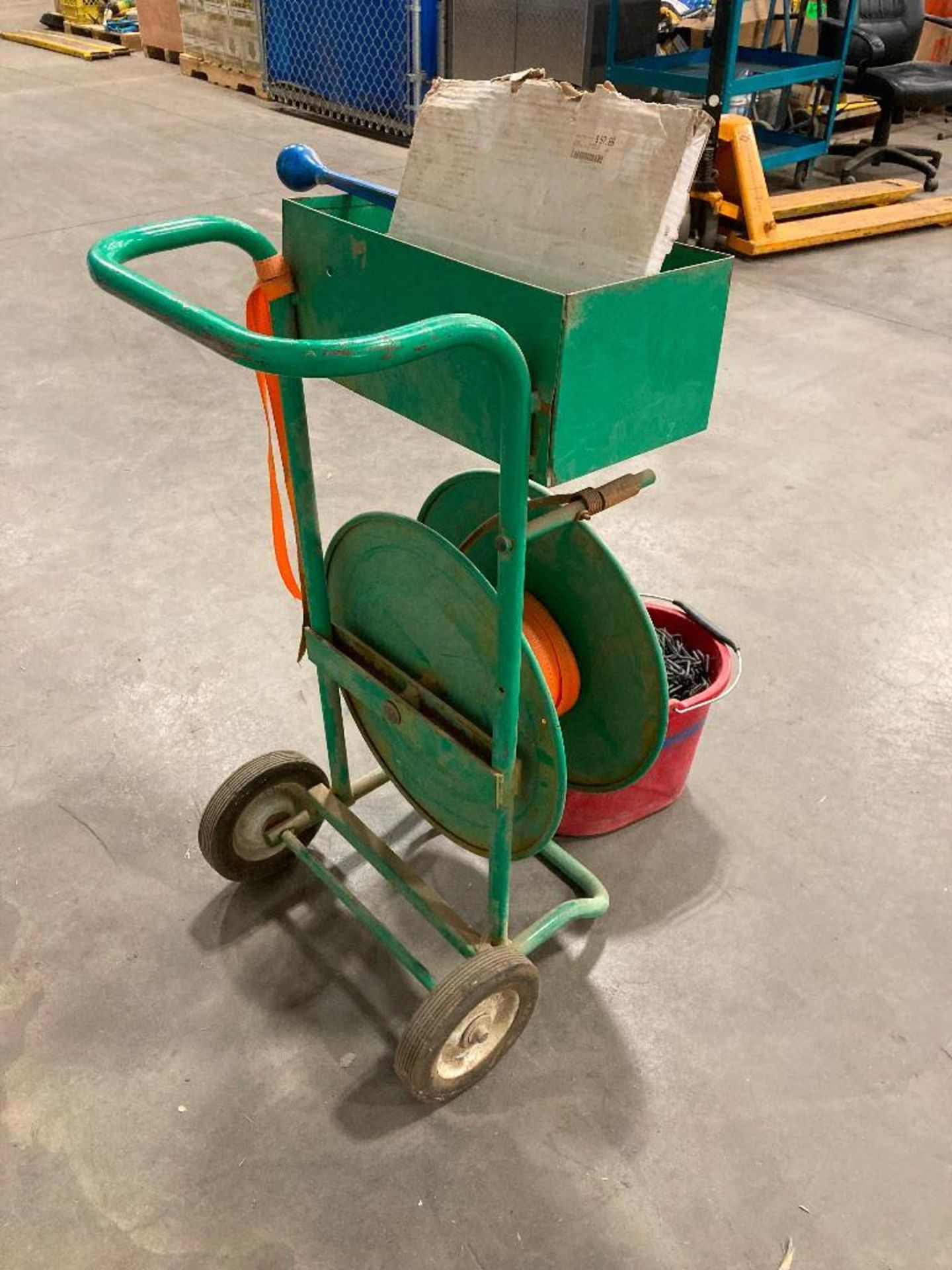 Nylon Banding Cart with Clips & Crimper - Image 4 of 9