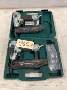 Lot of (2) Metabo NT50AE2S Brad Nailers