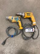 Lot of (2) Asst. DeWalt VSR Drills