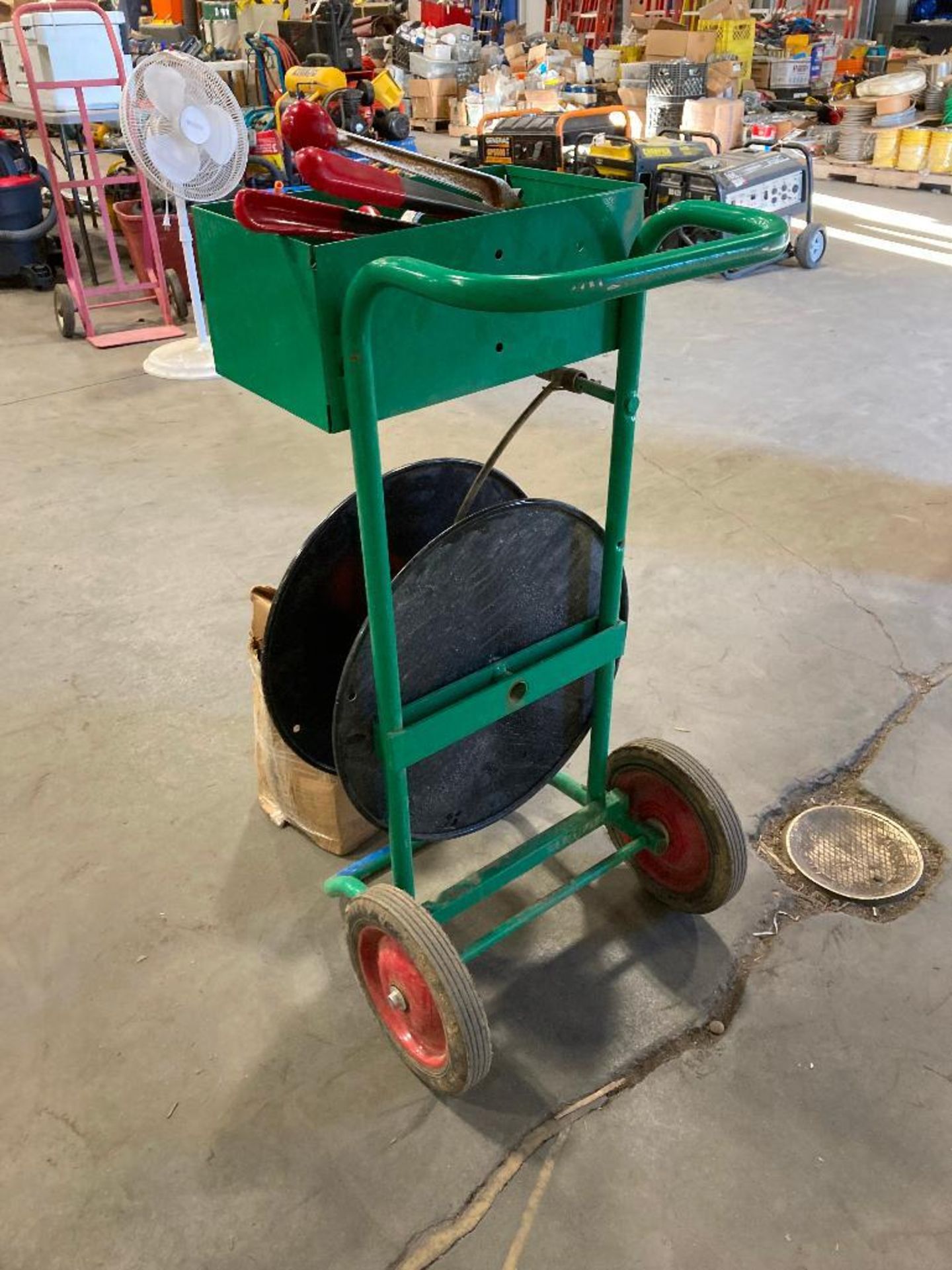 Nylon Banding Cart with Clips & Crimper - Image 3 of 8