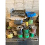 Pallet of Asst. Spools of Wire etc.