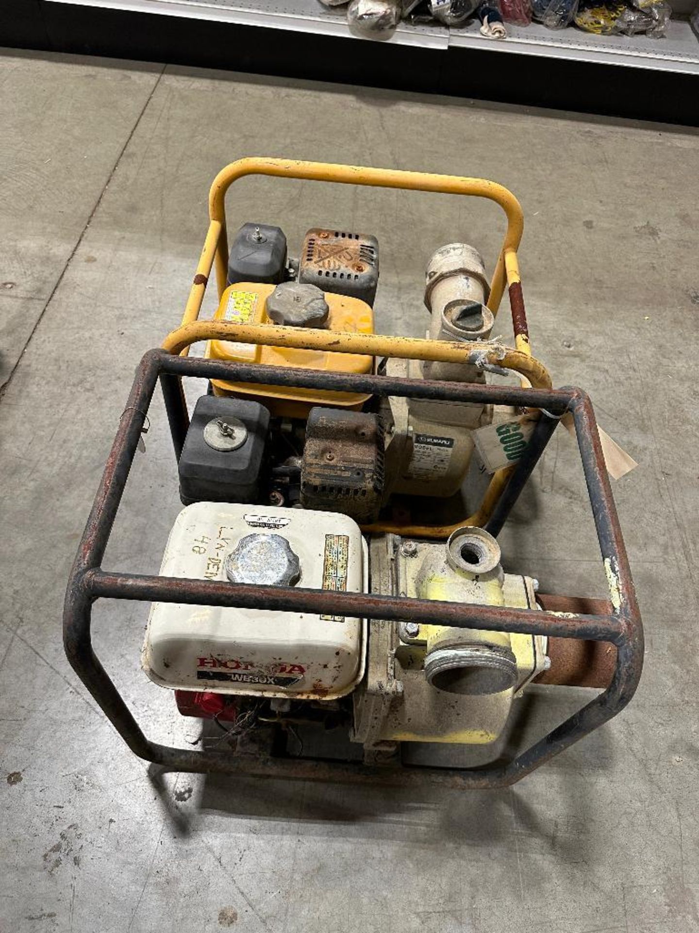 Lot of (2) Asst. 3" Gas Water Pumps - Image 4 of 5