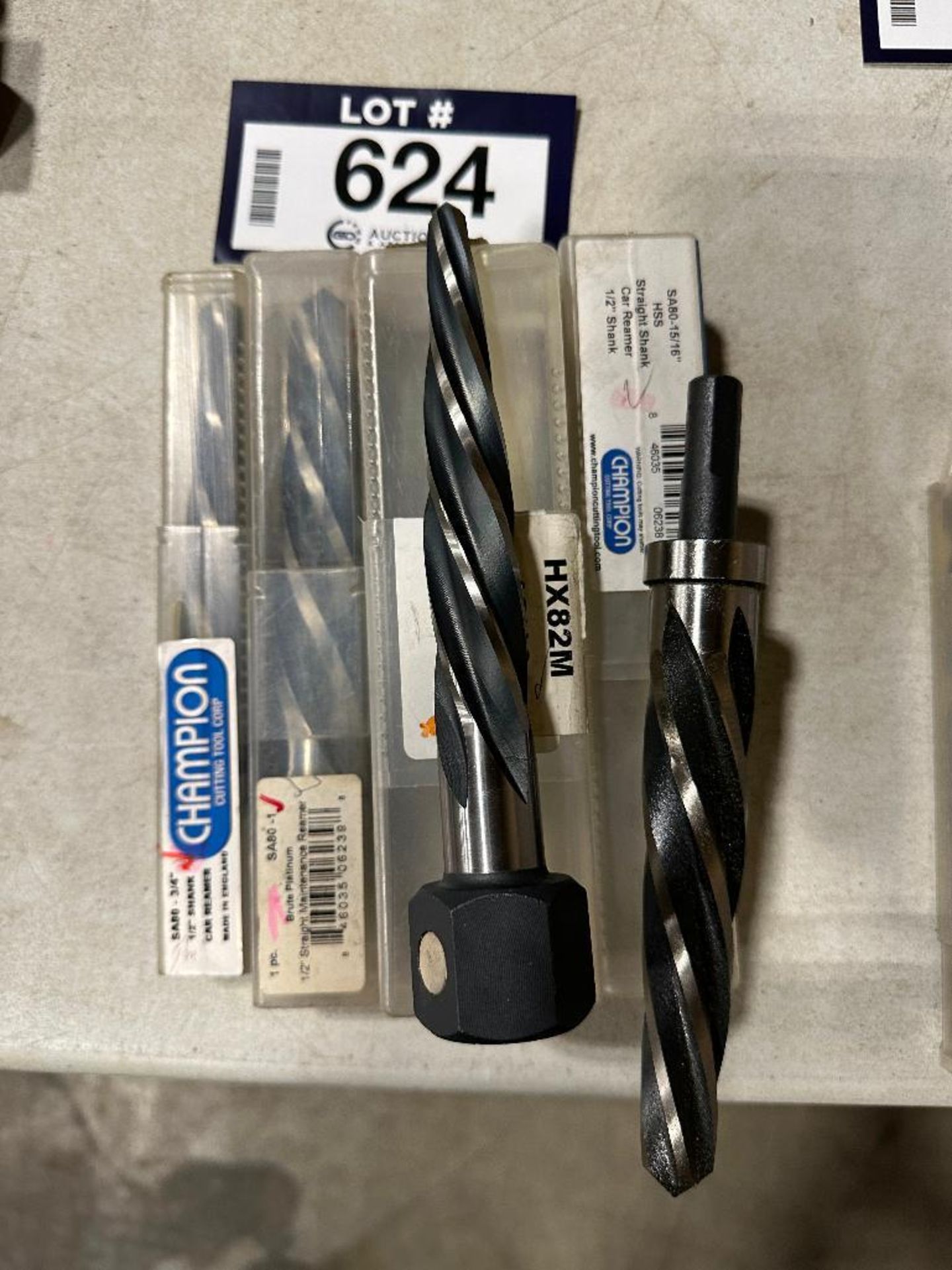 Lot of (4) Asst. Carbide Reamers