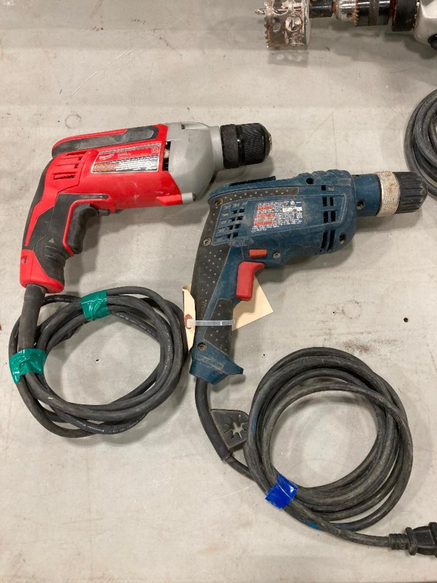 Lot of (1) Milwaukee Drill & (1) Bosch Drill - Image 2 of 4