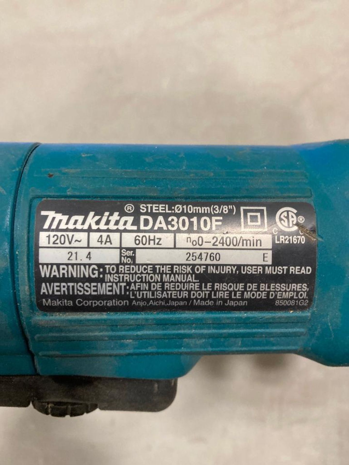 Lot of (3) Asst. Makita Angle Grinders - Image 5 of 9