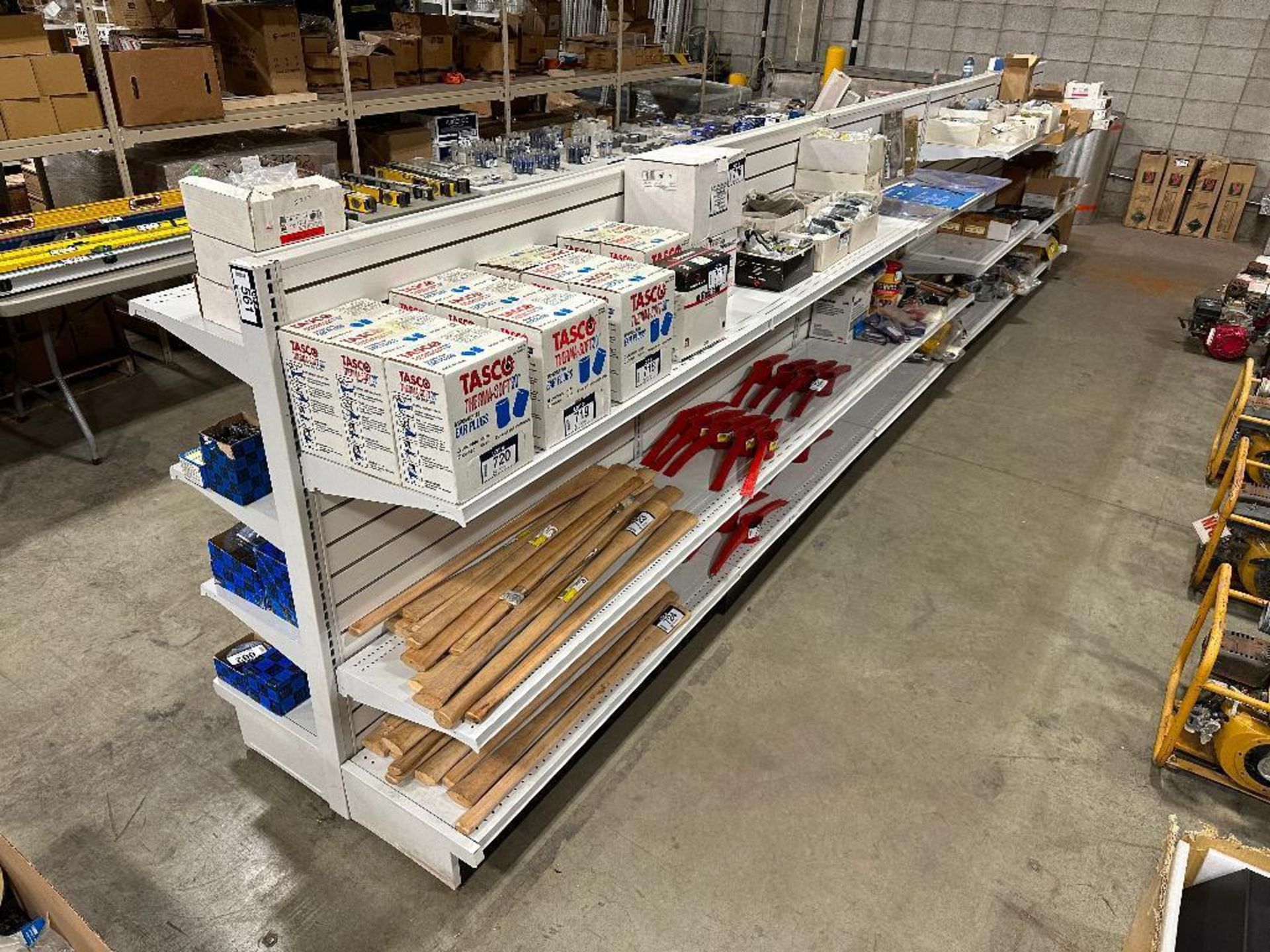 242" X 36" Double Sided Gondola Shelving - Image 2 of 4