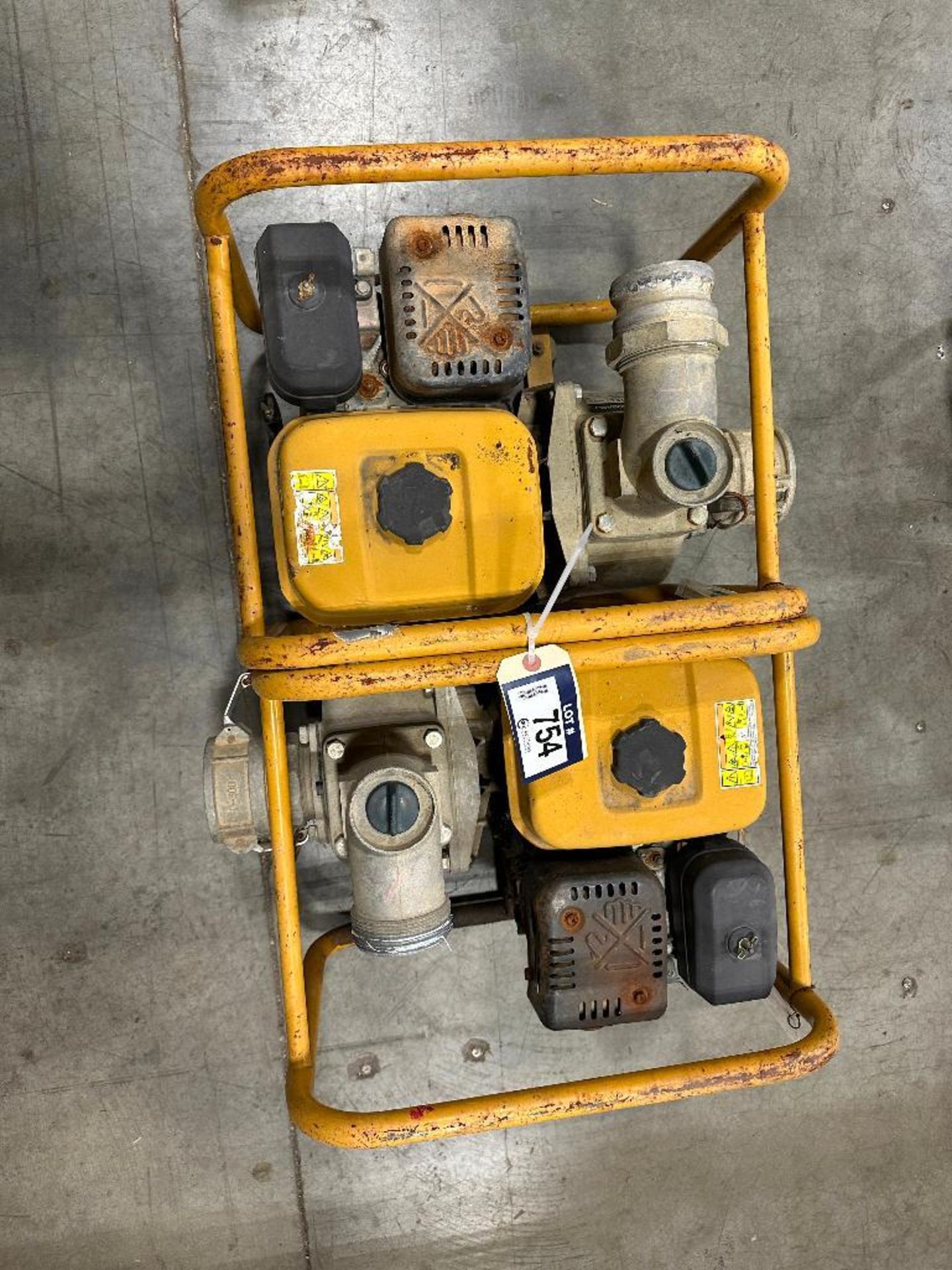 Lot of (2) Subaru PKX310 3" Gas Water Pumps - Image 6 of 7